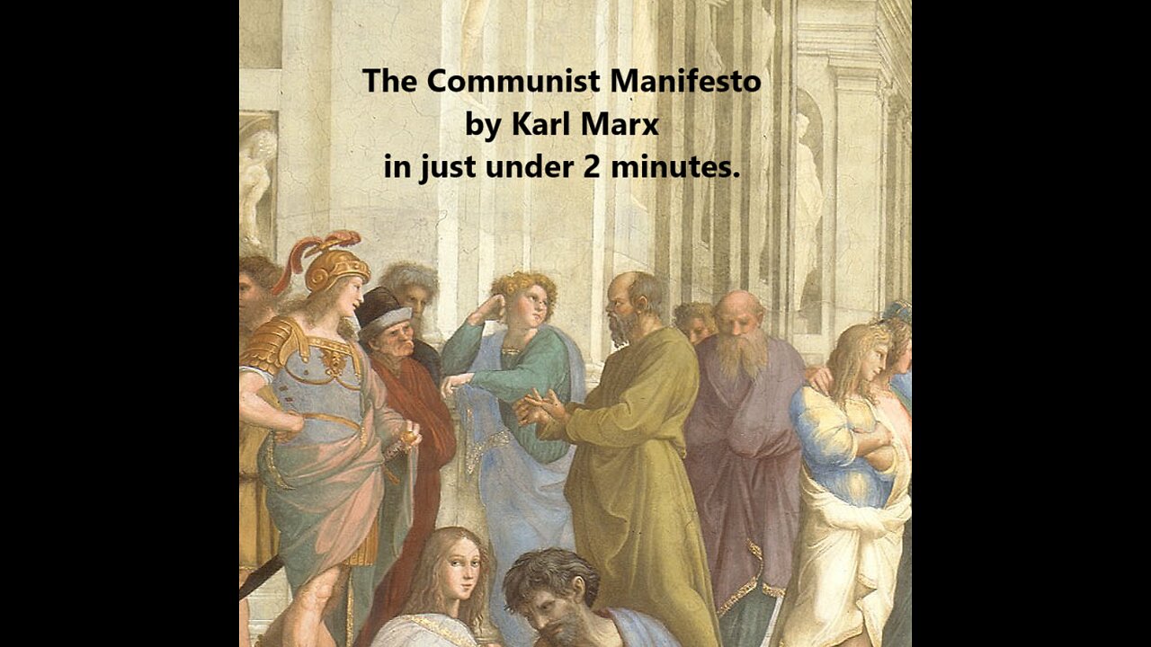 Communist Manifesto in 2 minutes