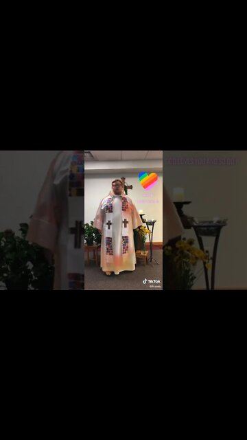 Priest wishes you a Happy Pride Month! 🌈🌈🌈 #pride #lgbt #shorts
