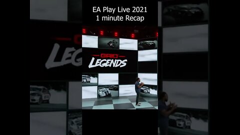 EA Play 1 Minute Recap (2021) #shorts