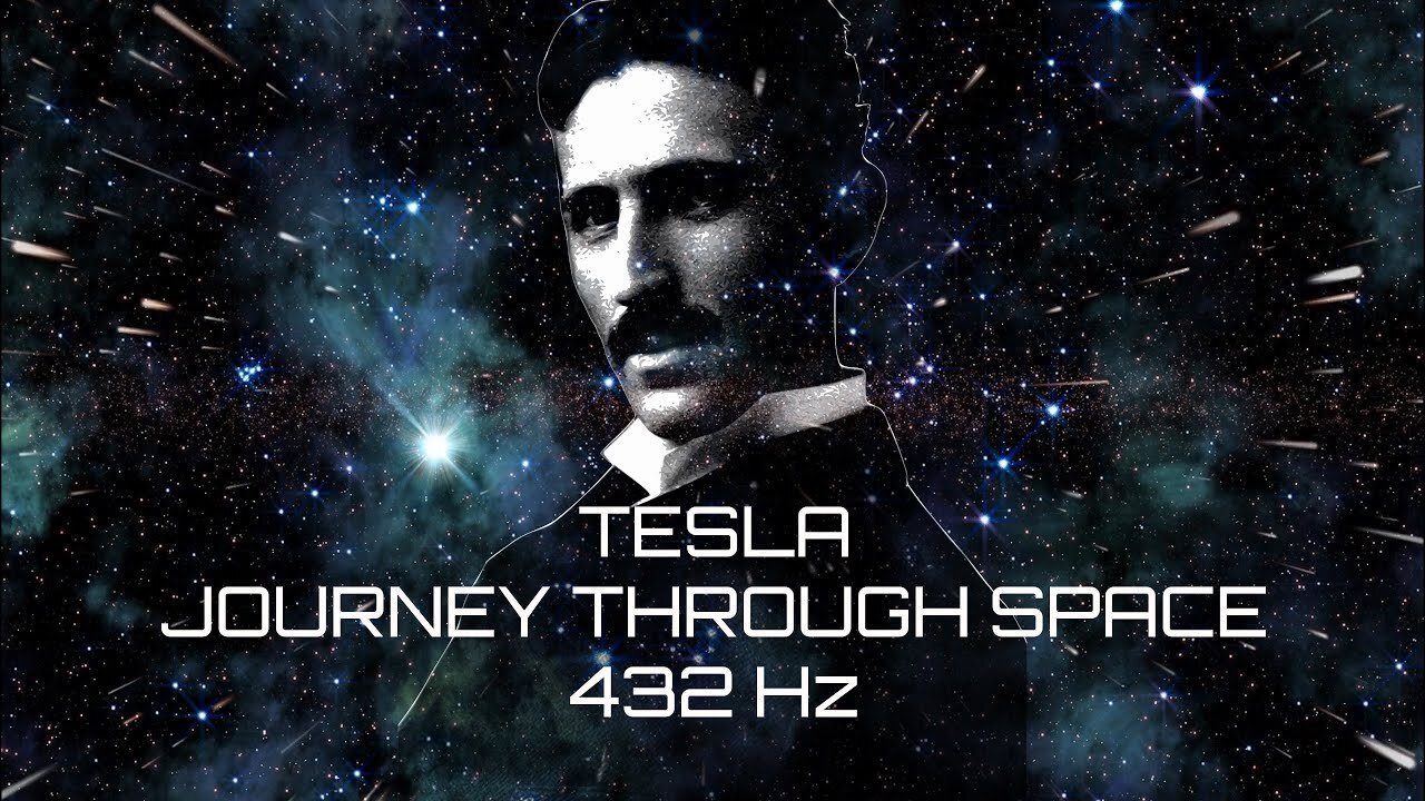 432 Hz Tesla Guided Meditation Straight To Your Subconscious Mind - Journey Through Space In 4k