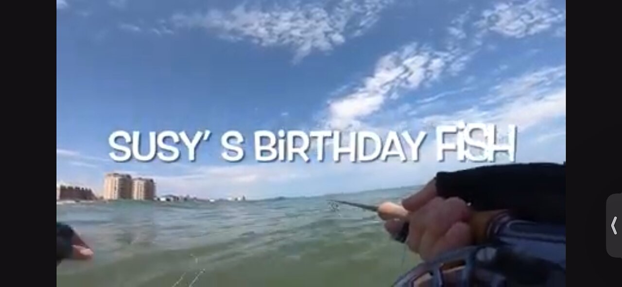 Fly fishing the Surf at South Padre Island for Giant Lady Fish #fish #surf