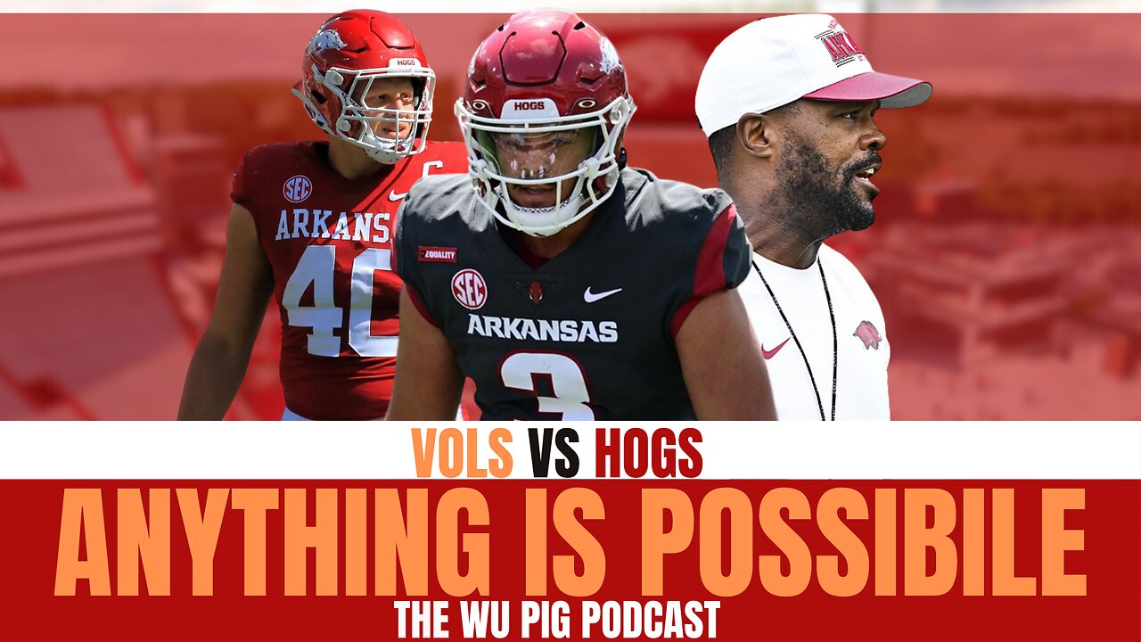 Arkansas Razorbacks Shock No. 4 Tennessee Volunteers! | The Wu Pig Podcast