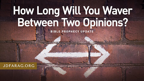 JD Farag "How Long Will You Waver Between Two Opinions" Bible PU Dutch Subtitle 24-11-2024