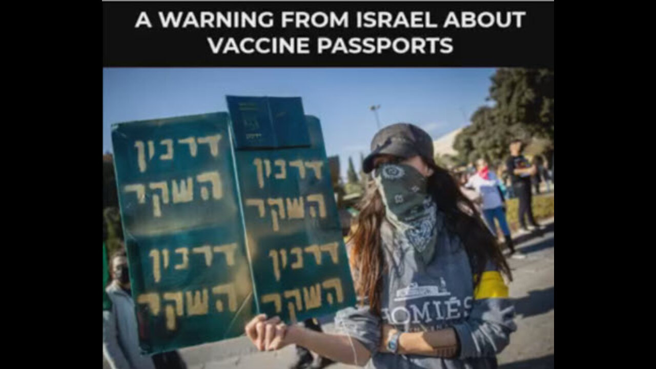 IsraHELL: Unvaxxed people are hunted down and their medical records are given to the police