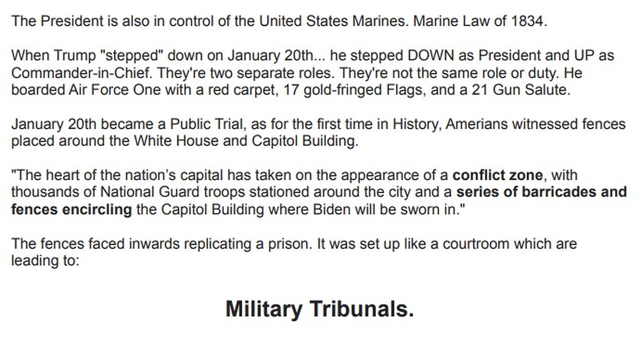 After Dark Tues May 30, 2023 Fake Inauguration Leads to Military Tribunals by Derek Johnson, Ep 16