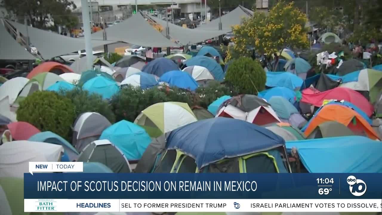 Impact of SCOTUS decision on remain in Mexico