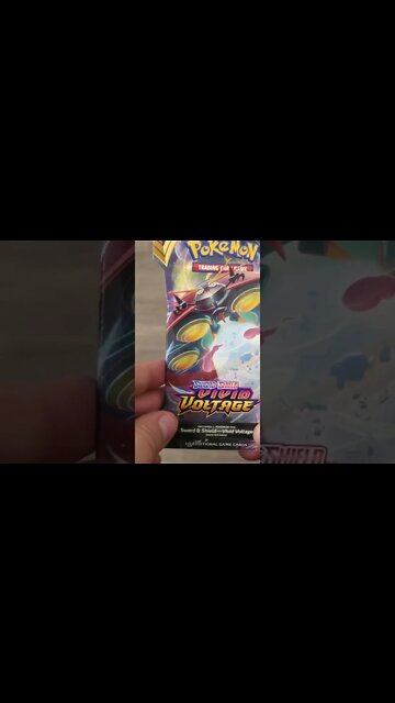 #SHORTS Unboxing a Random Pack of Pokemon Cards 070