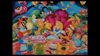 Alice in Wonderland 1000 Piece Jigsaw Puzzle Time Lapse