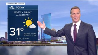 Southeast Wisconsin weather: Mostly sunny, breezy, and warmer Tuesday
