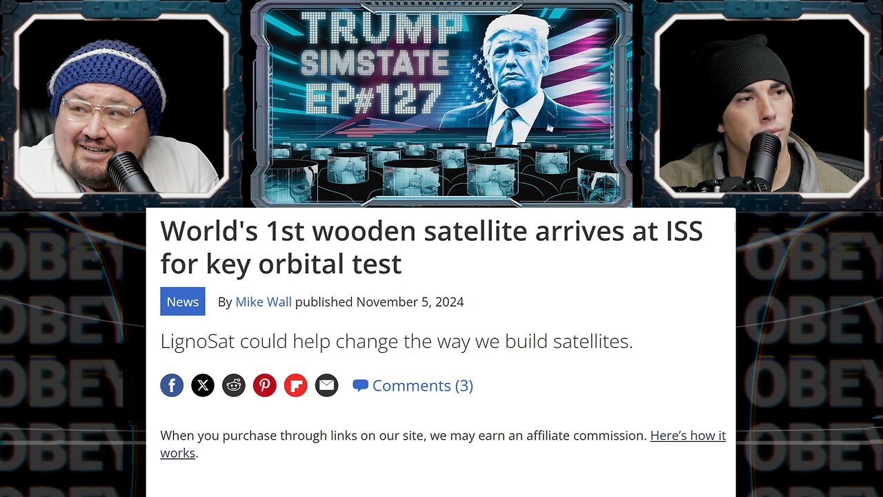 🛰️Japan WOODEN SATELLITES - Flat Earth NASA and Weather Balloons🛰️