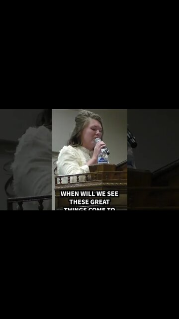 When will we see these great things come to pass? - Sister Jessica Travis shares testimony