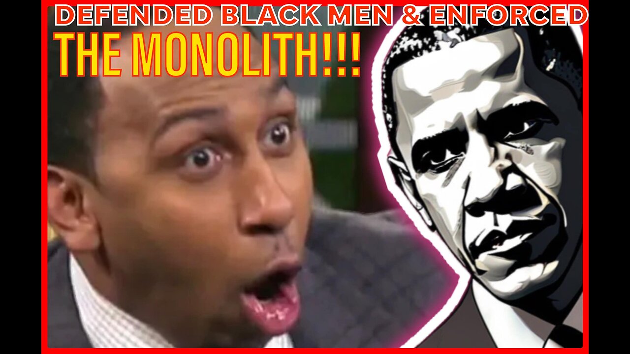 The Black Voter Monolith | Stephen A. Smith vs. THE BLACK VOTER MONOLITH!!!