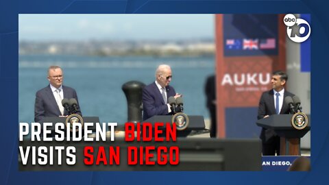 President Biden visits San Diego