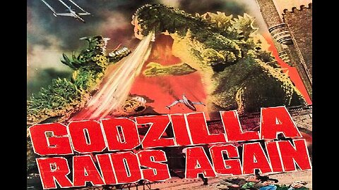 GODZILLA RAIDS AGAIN 1955 The Sequel - Japanese Version English Subs FULL MOVIE in HD