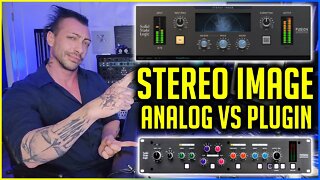 SSL Fusion Stereo Image Analog Vs Plugin 😱