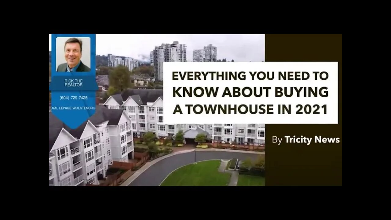 Everything You Need To Know About Buying A Townhouse | Rick the REALTOR®