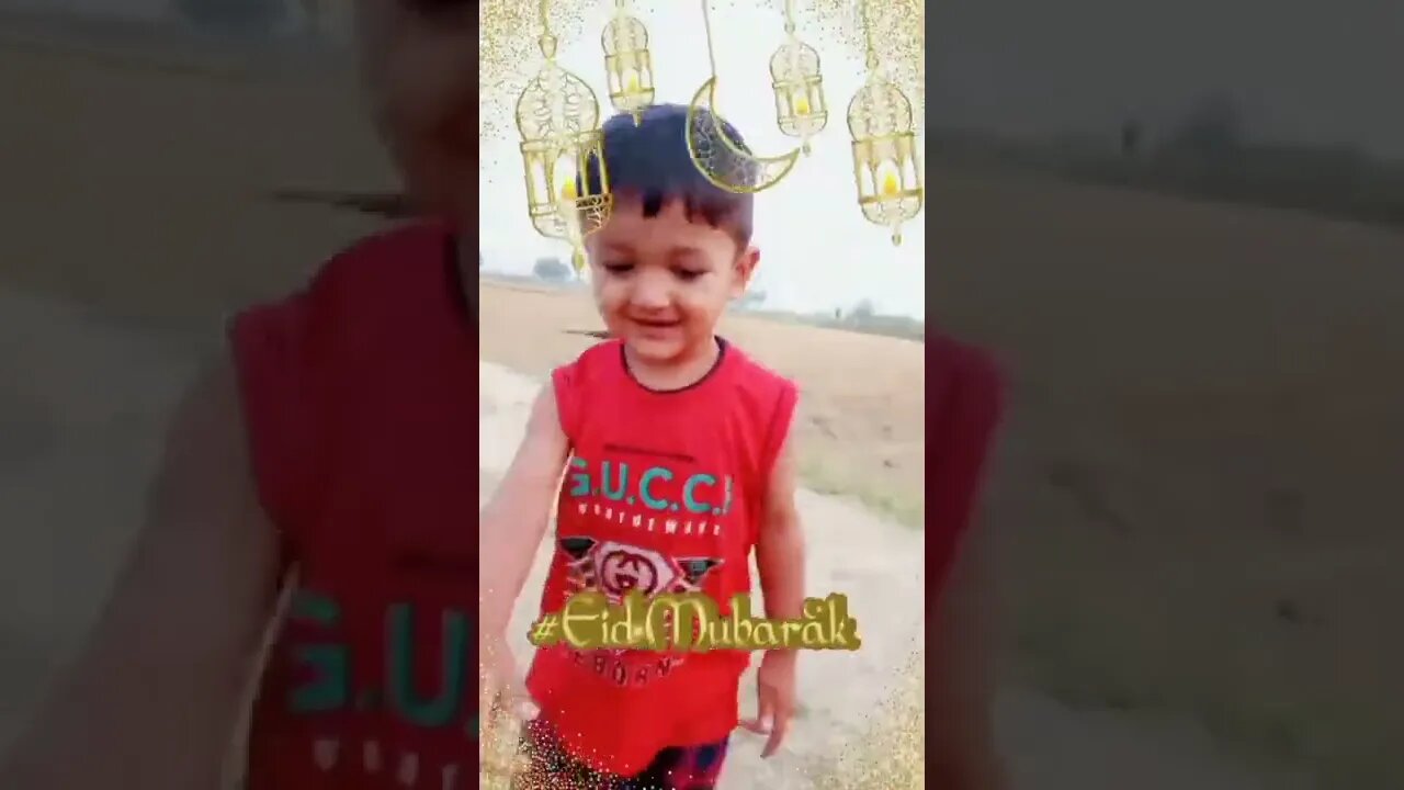 Chand Nazar aa gaya Eid-ul-Fitar Mubarak #rudrakrishna #ytshorts #mubarak #eidmubarak #eid #trending