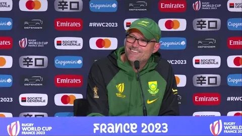 Springboks post-match press conference after Ireland loss