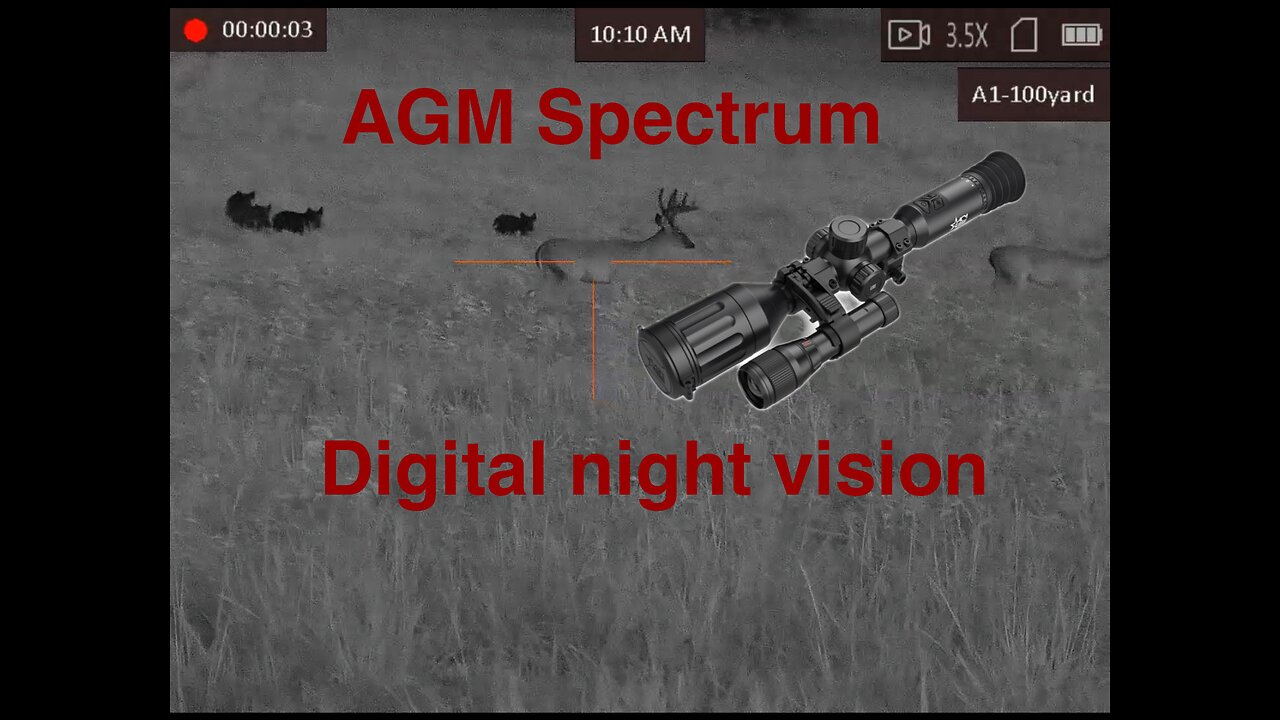 Agm spectrum digital night vision