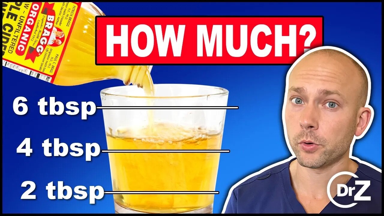 How Much Apple Cider Vinegar Should You Drink? – Doctor Explains