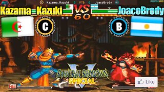 Samurai Shodown V Special (Kazama_Kazuki Vs. JoacoBrody) [Algeria Vs. Argentina]