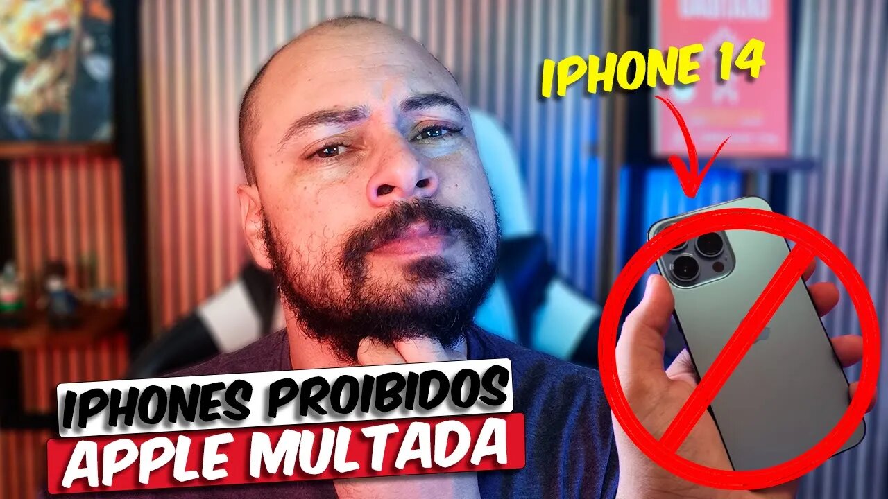 Iphone 14 proibido no Brasil e Apple recebe multa Milionária