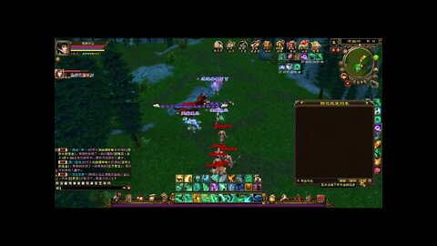 新天龍八部 online game - 汗血岭天山重楼大神开红连杀!