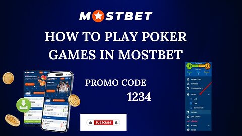 How to play Poker Games on Mostbet