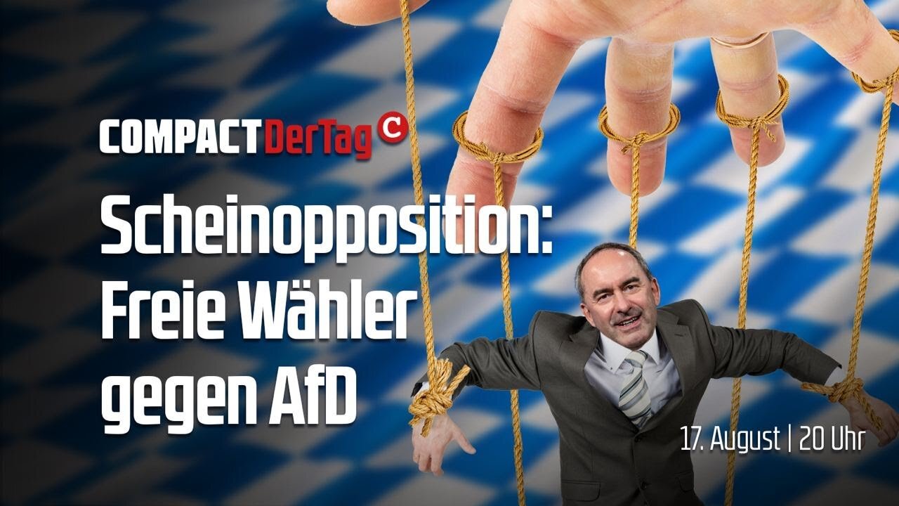 Scheinopposition: Freie Wähler gegen AfD💥@COMPACTTV