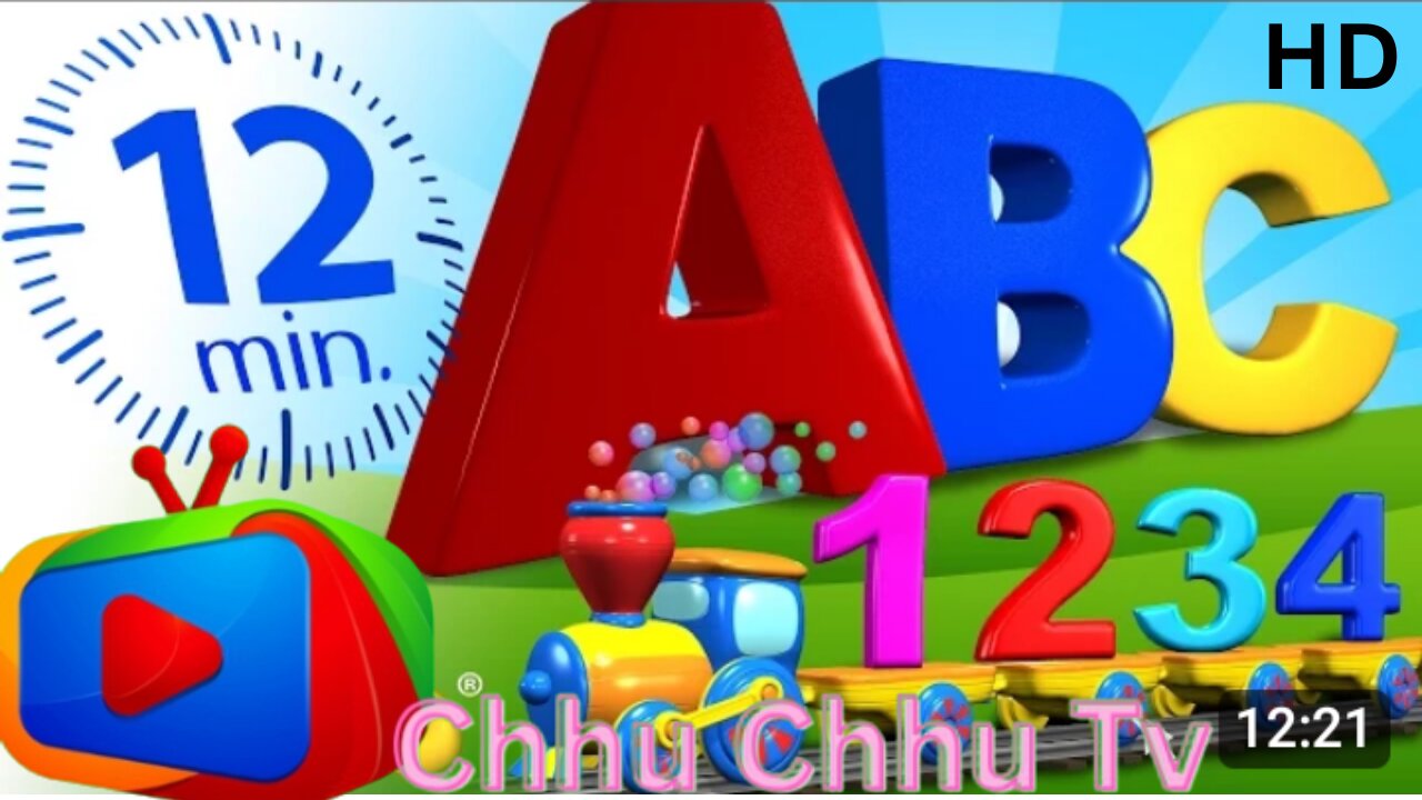 Learn 1234 & ABCD | Numbers & Letters | Fun Learning Videos for Children