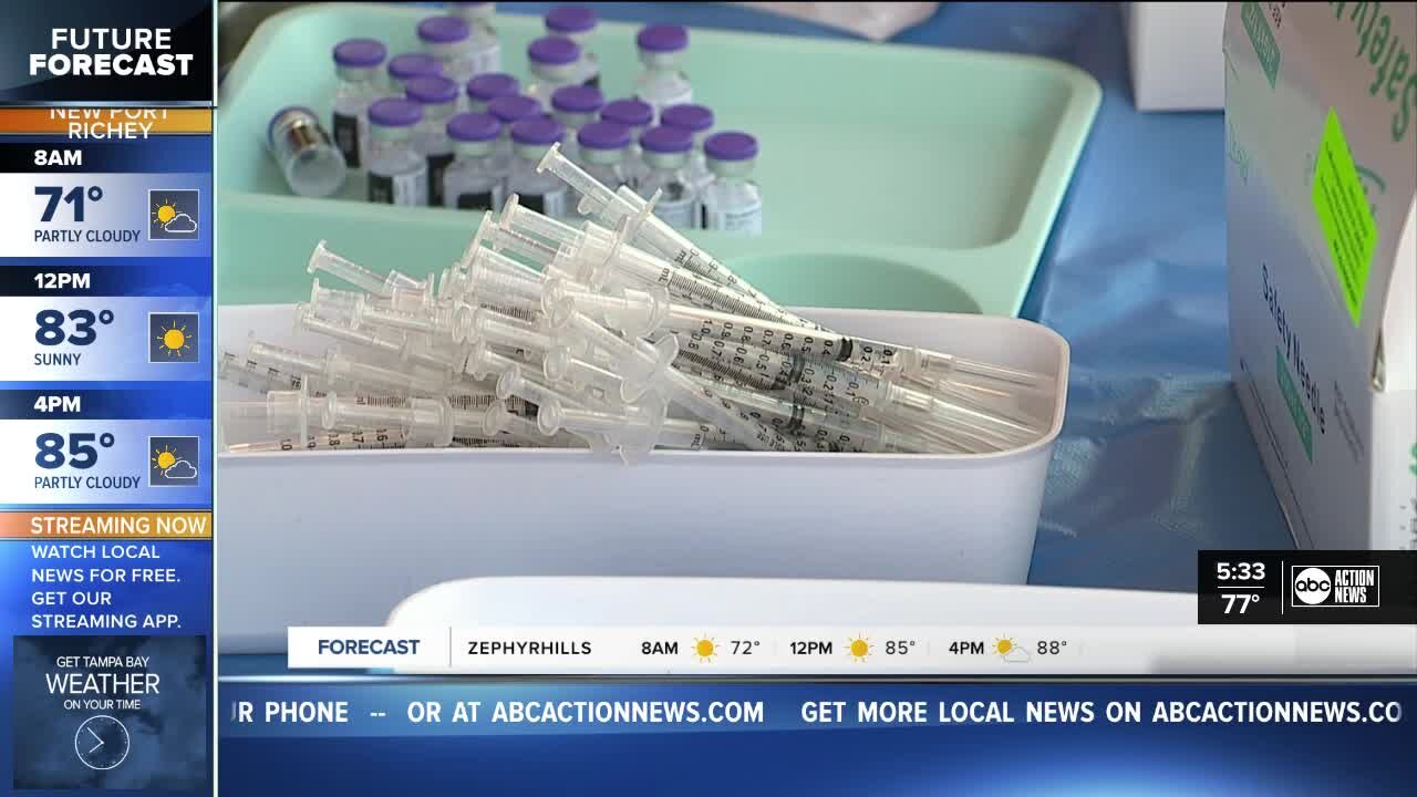 New vaccine booster site opens in Tampa