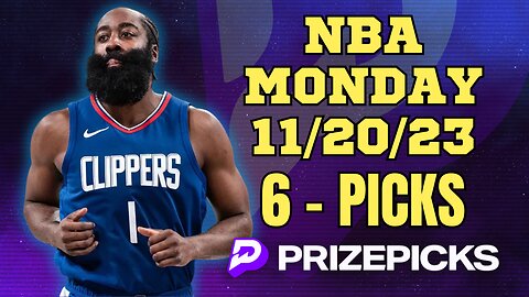 #PRIZEPICKS | BEST PICKS #NBA MONDAY | 11/20/2023 | TODAY | BEST BETS | #BASKETBALL | PROP BETS