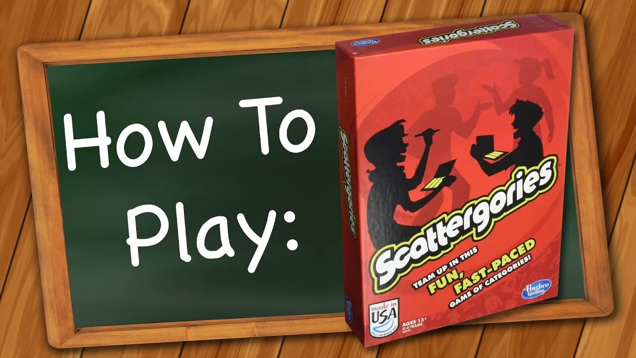 How to Play Scattergories