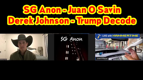 SGAnon Intel - Juan O Savin - Derek Johnson Major Intel - Trump Decode ~ Situation Update 11.30