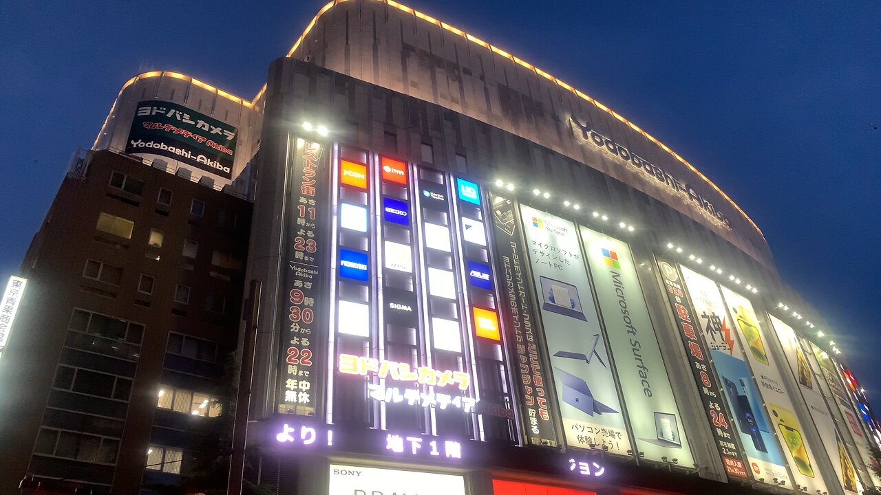 tokyo street//tokyo// akihabara//yodobashi