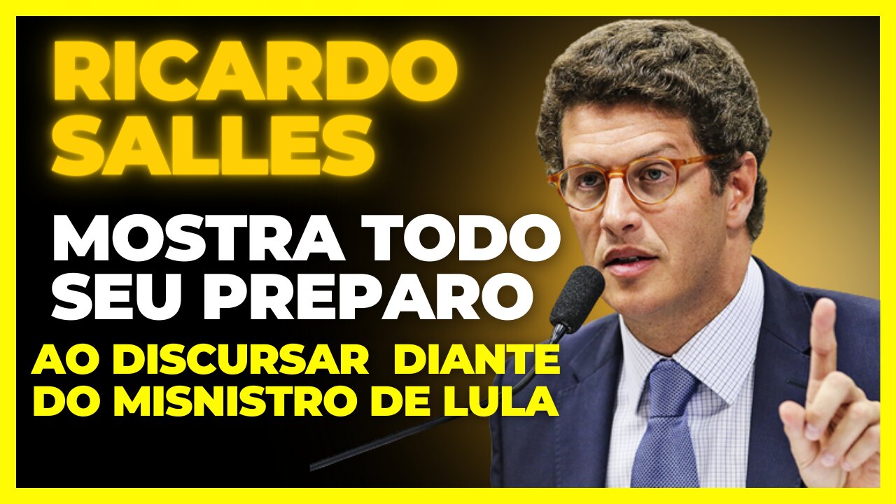 MERECE APLAUSOS | RICARDO SALLES fala bonito e deixa toda CÂMARA DOS DEPUTADOS CALADA