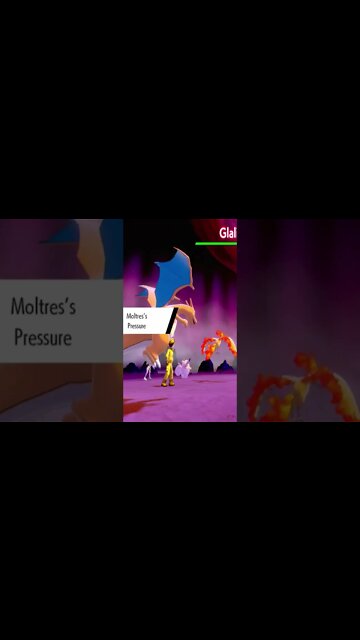 Pokémon Sword - Moltres Pressure Ability (2) (Increases Opposing Pokémon's PP Usage)