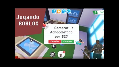 Roblox Comprando chocolate