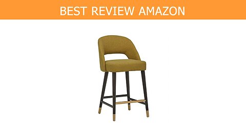 Rivet Whit Contemporary Barstool Lemongrass Review