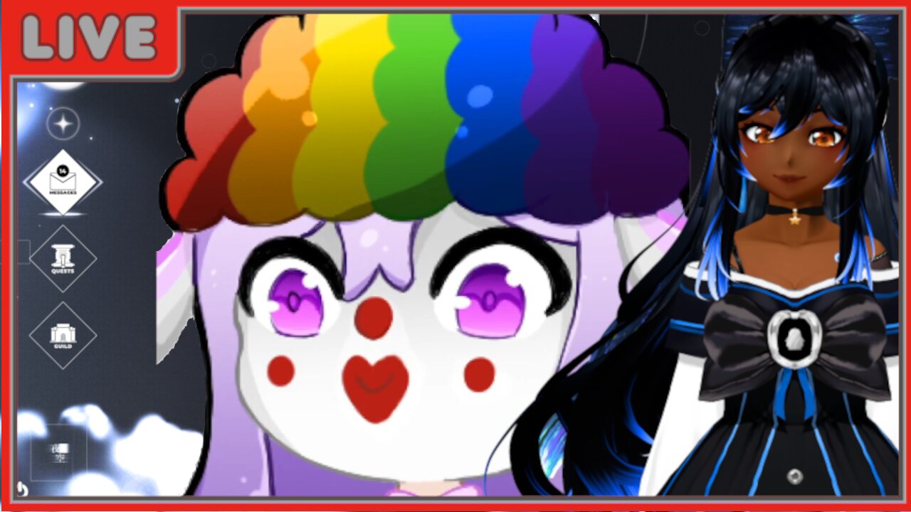 【Speedpaint】Pii's Clown Emote Art Collab