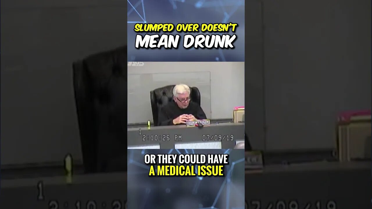 Slumped Over ≠ Drunk? Shocking Twist in Court Case Exposes the Truth!