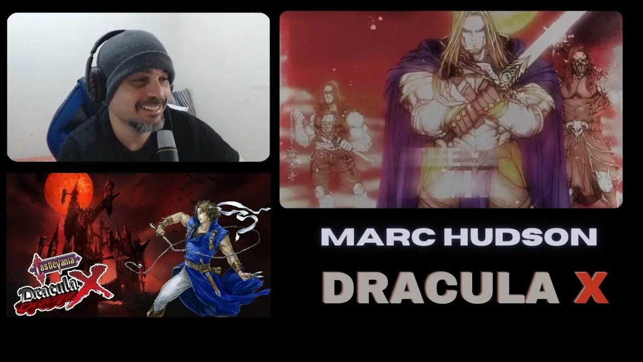 MARC HUDSON - [ Dracula X! ] (Lyric Video) - Brazilian React