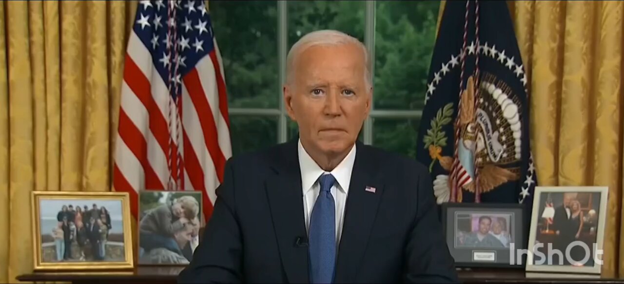 President Jeo Biden full speech : President Biden gives adress after dropping out of 2024 election