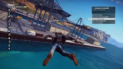 Just Cause 3 Part 22-A New Best Wingsuit Time