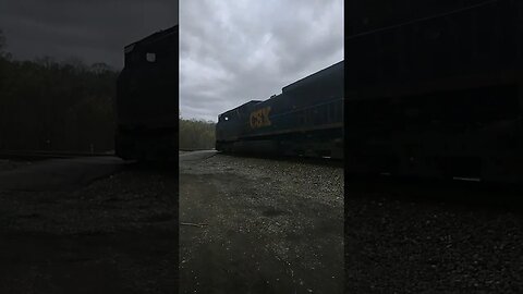 Westbound around the curve @ Mance