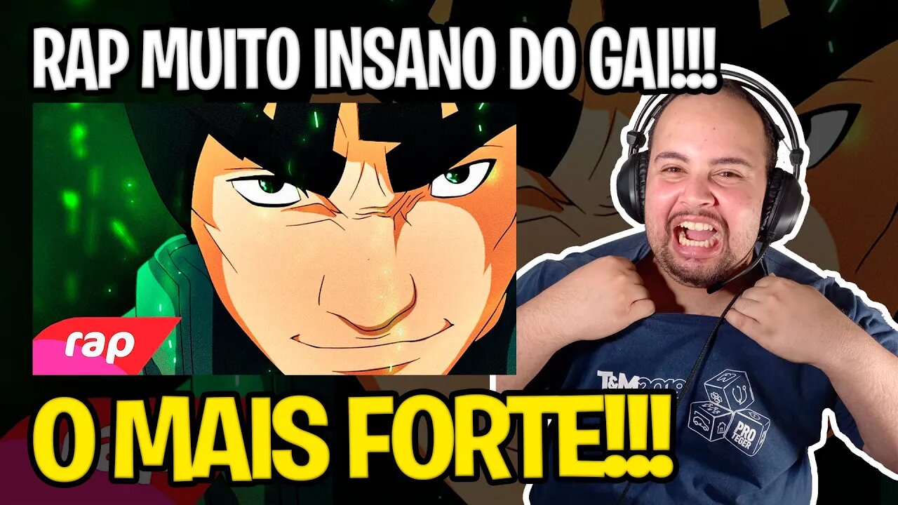 REACT Rap do Maito Gai (Naruto) - O NINJA MAIS FORTE | NERD HITS