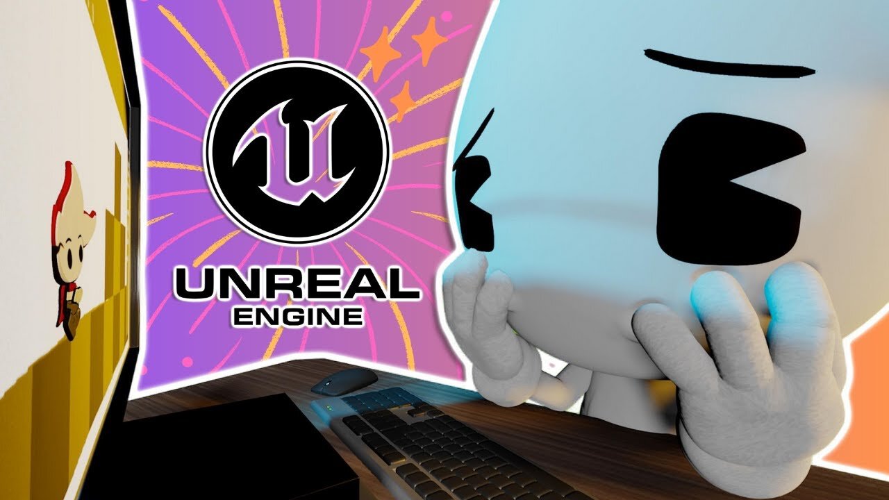 I Made My Mascot In UNREAL ENGINE!!