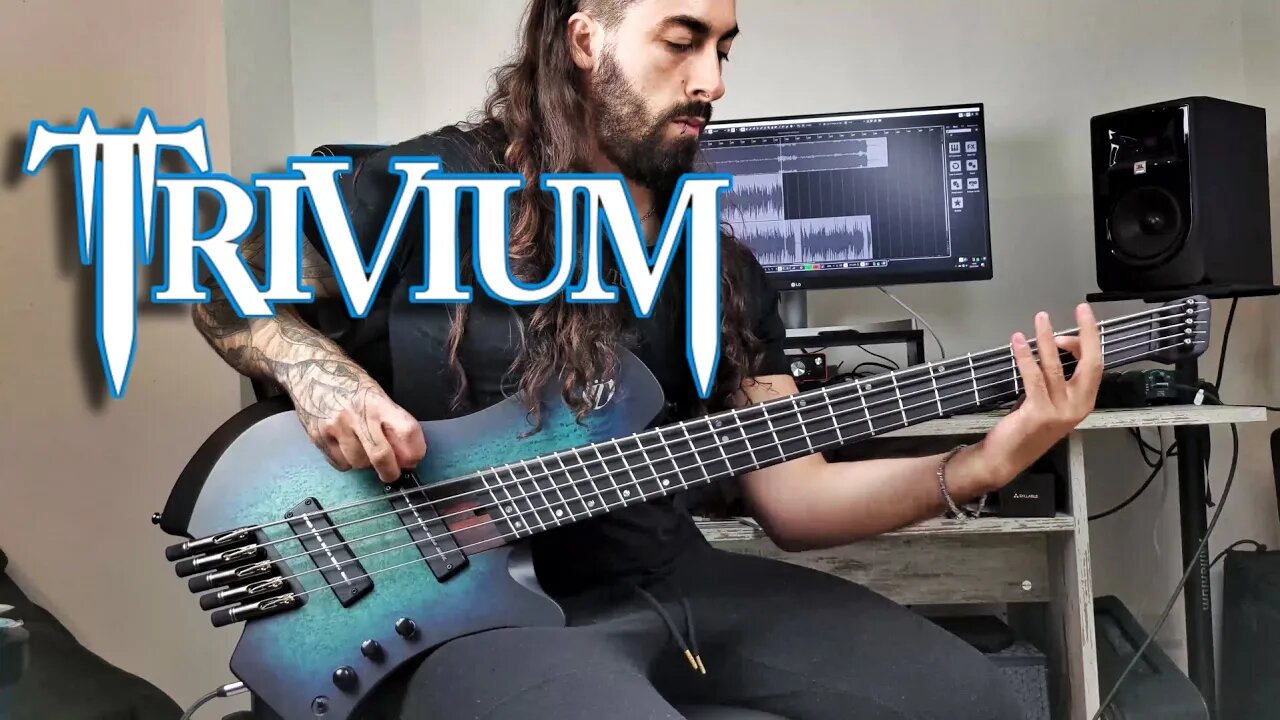 TRIVIUM - In The Court Of The Dragon (Bass Cover)