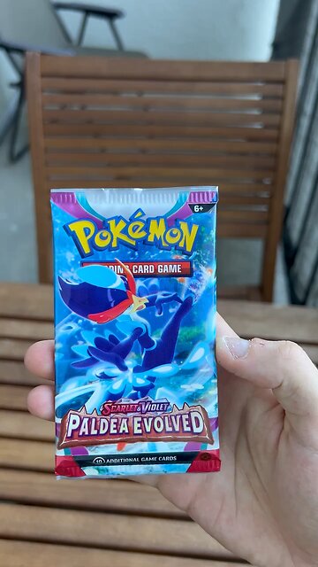 Beautiful Card Pulled from Paldea Evolved #pokemon #pokemoncards #pokemontcg