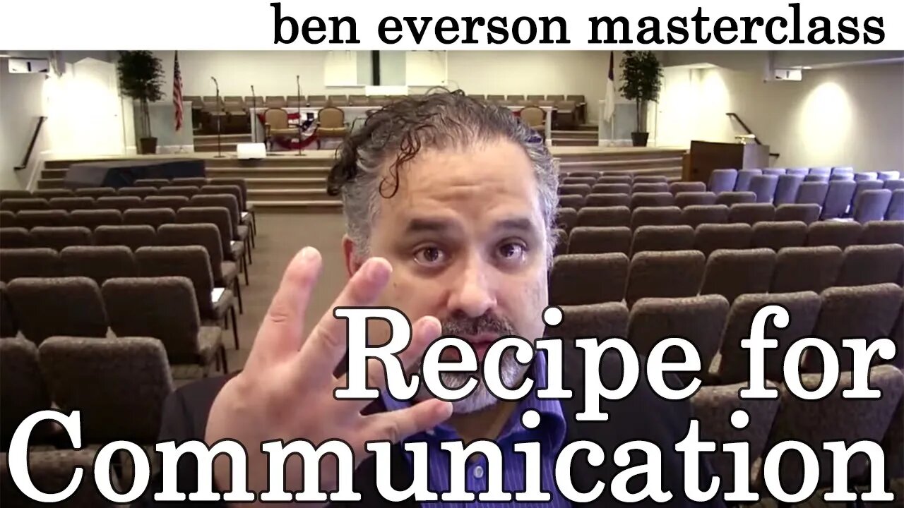 Recipe for Communication | Ben Everson Masterclass